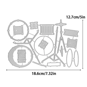 Drum Set Metal Cutting Dies 01