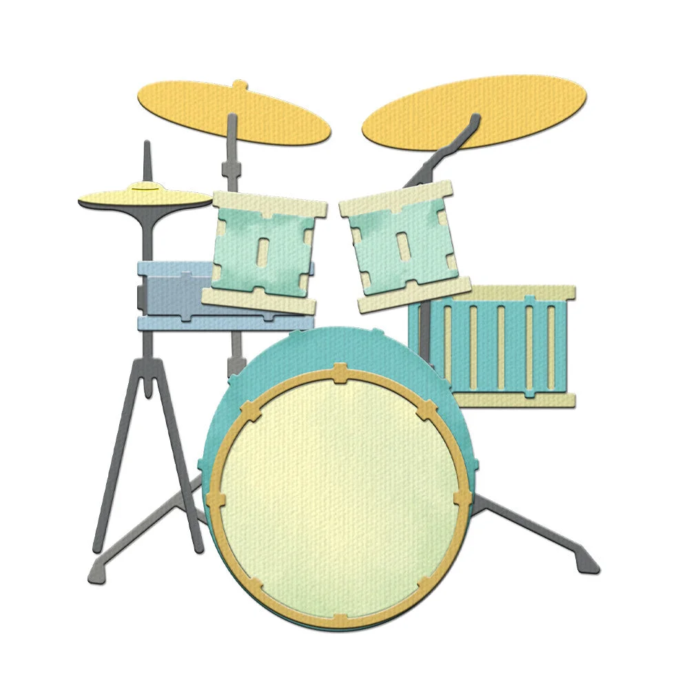 Drum Set Metal Cutting Dies 03 Drum Set Metal Cutting Dies 03