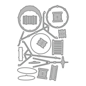 Sumflying Drum Set Metal Cutting Dies Drum Set Metal Cutting Dies 05
