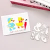 Ducklings And Umbrellas Metal Cutting Dies 00