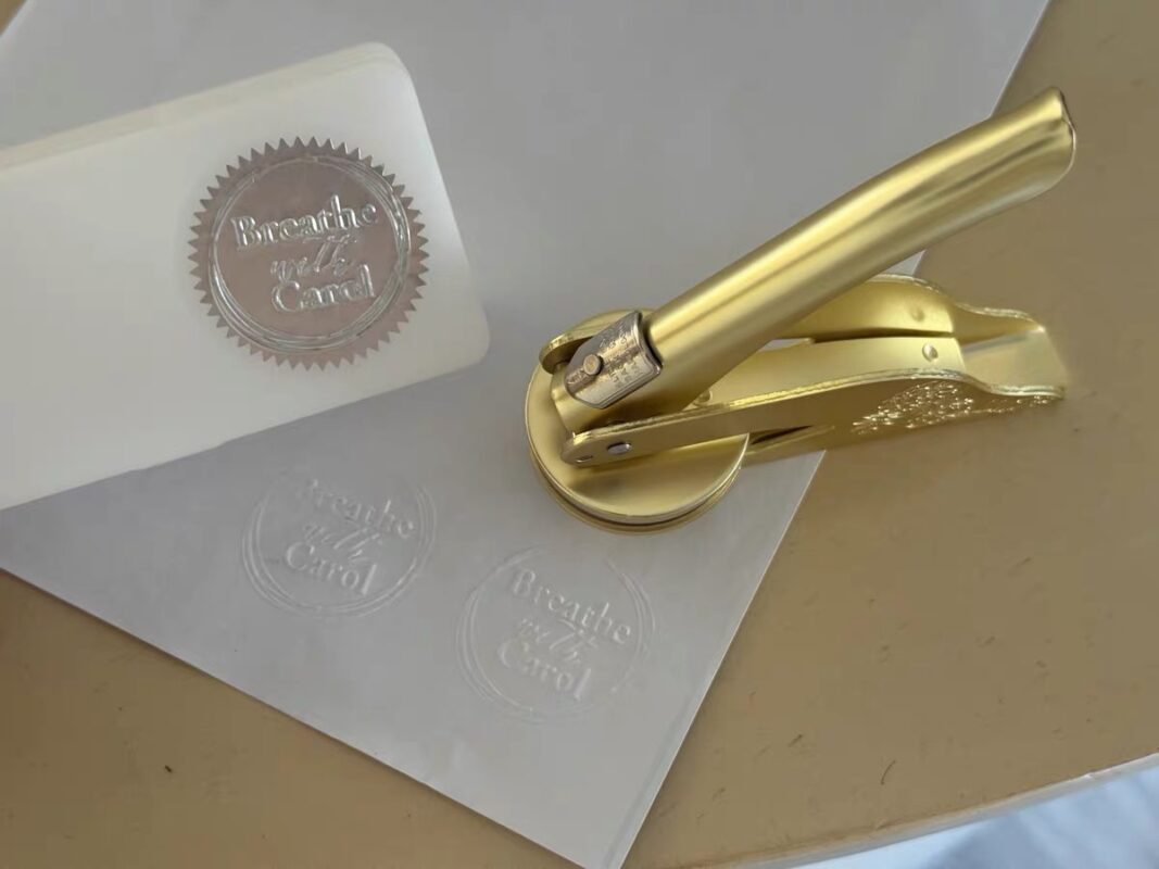 Custom Book Embosser Image #1 from Megan D.