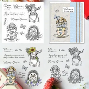 Easter Animals Clear Stamps 1 00