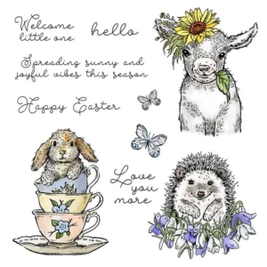 Easter Animals Clear Stamps 1 01
