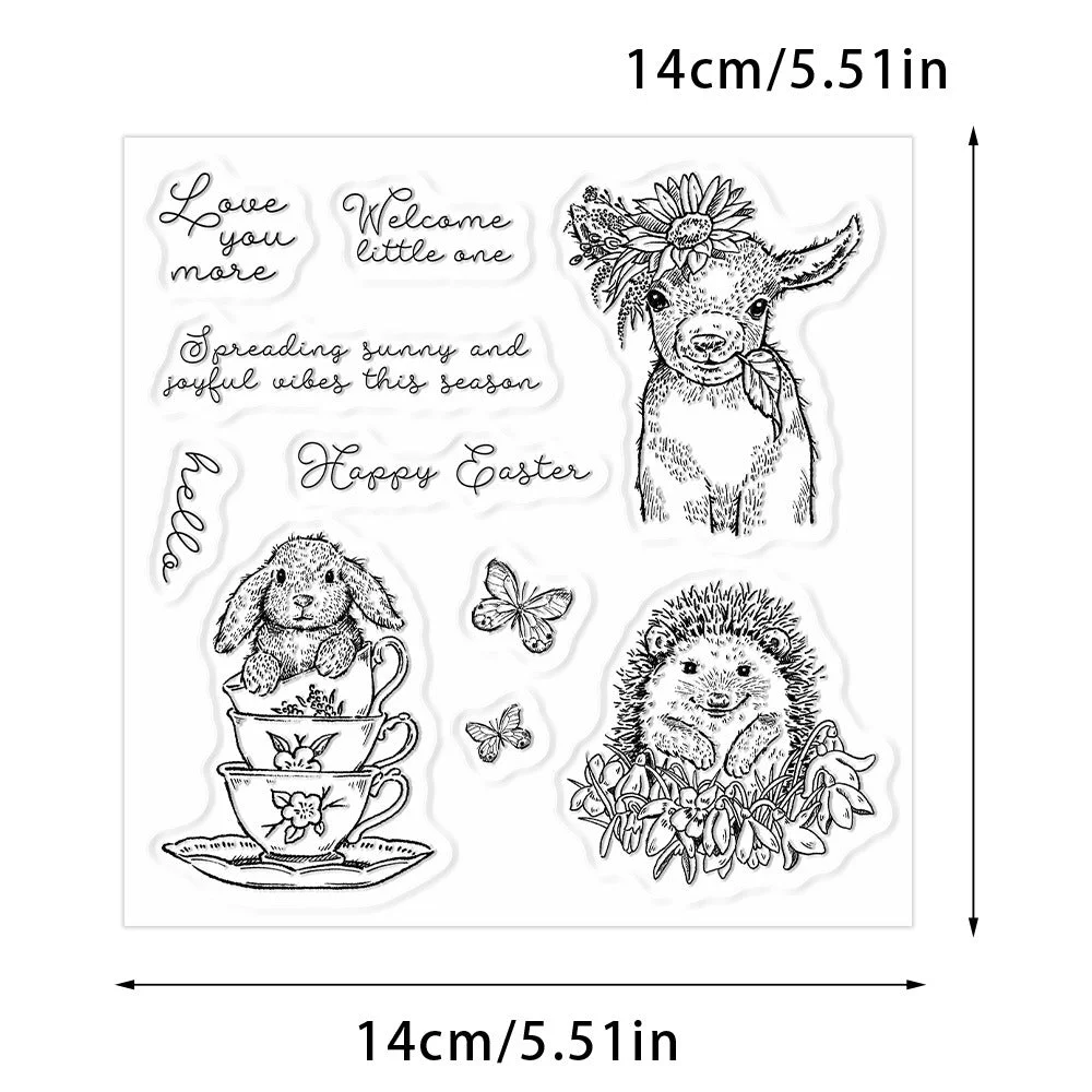 Easter Animals Clear Stamps 1 02 Easter Animals Clear Stamps 1 02