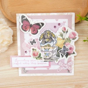Sumflying Easter Animals Teacup Clear Stamps Easter Animals Clear Stamps 1 03