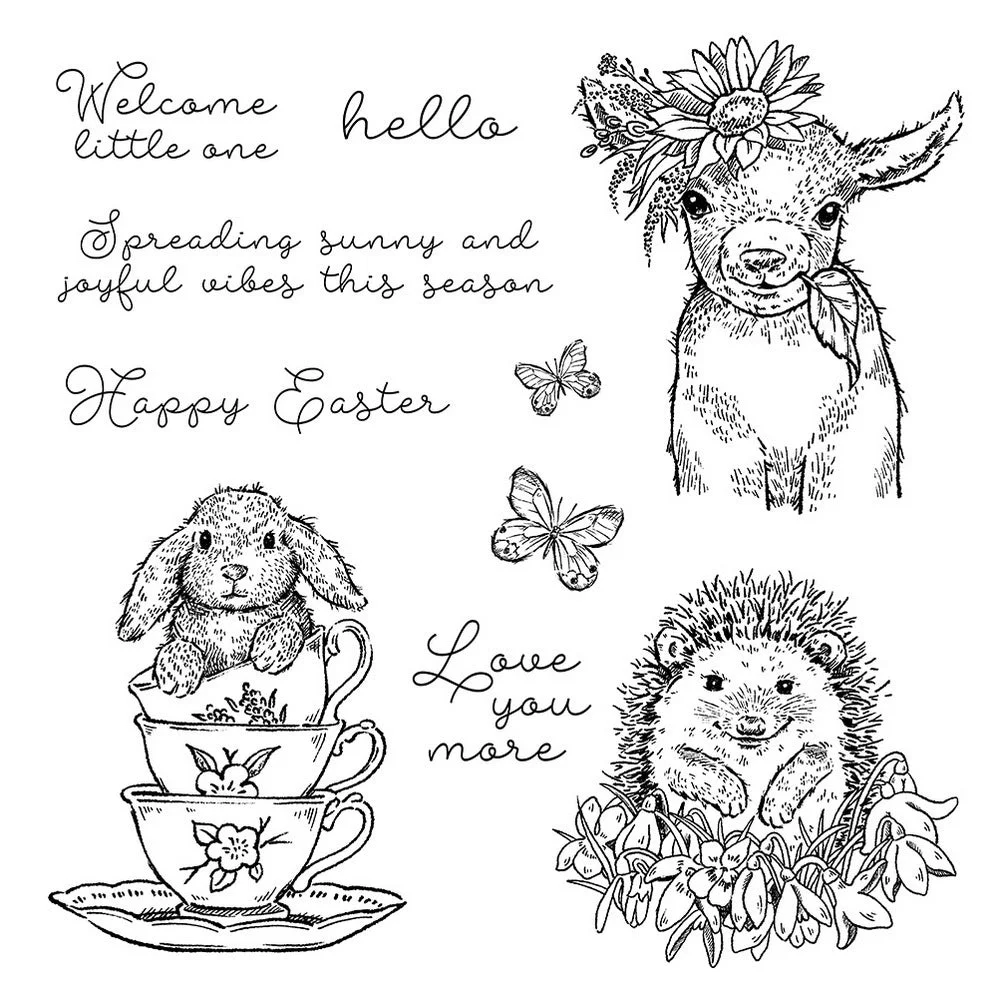 Easter Animals Clear Stamps 1 04 Easter Animals Clear Stamps 1 04