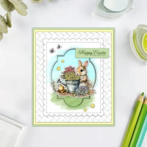 Sumflying Easter Bunny Rabbit Carrot Clear Stamps Easter Bunny Clear Stamps 2 03