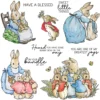 Easter Bunny Clear Stamps 3 00
