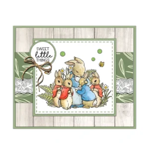 Easter Bunny Clear Stamps 3 01