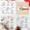 Easter Bunny Clear Stamps 5 00