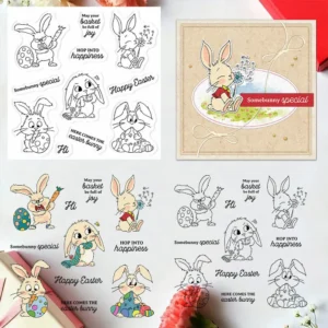 Easter Bunny Clear Stamps 5 00