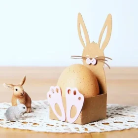 Easter Bunny Holder Metal Cutting Dies
