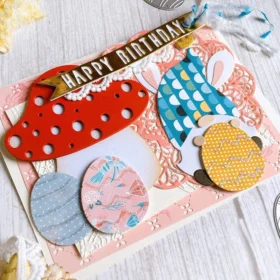 Sumflying Easter Egg and Mushroom Metal Cutting Dies