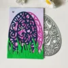 Easter Egg Metal Cutting Dies - metal cutting die for scrapbooking and card making – see size chart for dimensions