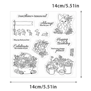 Sumflying Easter Eggs Ducklings Clear Stamps Easter Eggs And Ducklings Clear Stamps 02