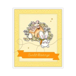 Sumflying Easter Cross Bunny Religious Clear Stamps Easter Elements Clear Stamps 1 05
