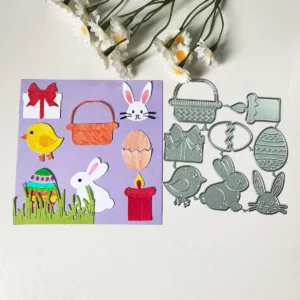 Easter Elements Metal Cutting Dies - metal cutting die detail view 4
