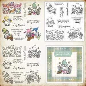 Easter Gnomes Clear Stamps 00