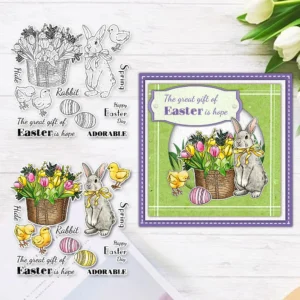 Easter Theme Clear Stamps 5 01