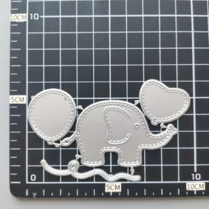 Sumflying Elephant Metal Cutting Dies – see size chart for dimensions – carbon steel die for scrapbooking