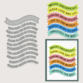 Sumflying Encouraging Words Metal Cutting Dies