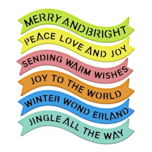 Sumflying Encouraging Words Metal Cutting Dies Encouraging Words Metal Cutting Dies 06