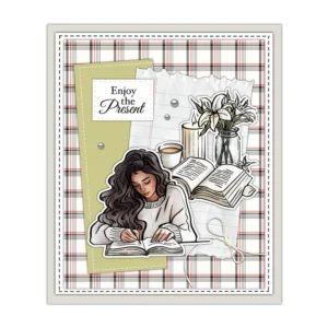 Enjoy Working Time Clear Stamps 01