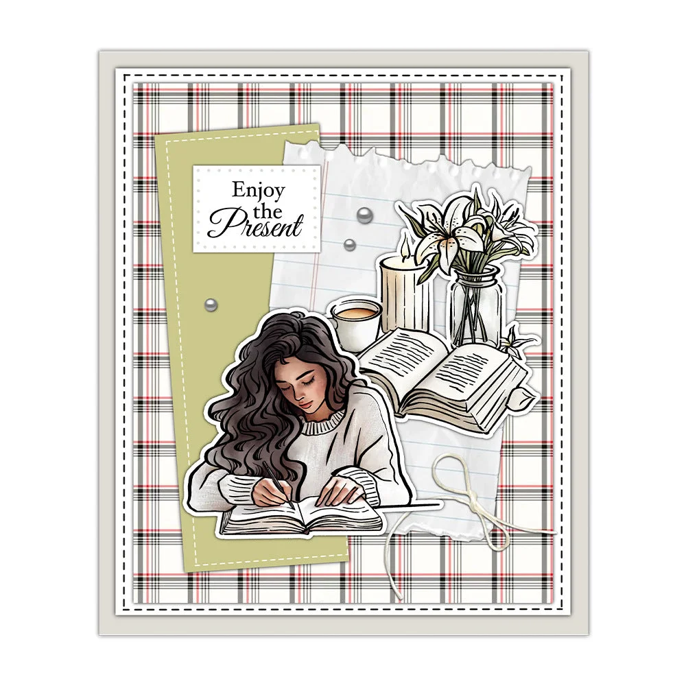 Enjoy Working Time Clear Stamps 01 Enjoy Working Time Clear Stamps 01