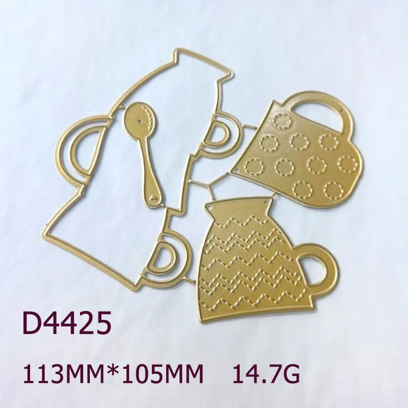 Exquisite Mug Set Metal Cutting Dies 01 Exquisite Mug Set Metal Cutting Dies 01