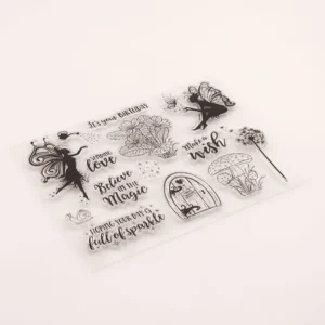 Fairy Stamp Set - lifestyle photo | clear stamp