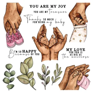 Family And Baby Clear Stamps 00