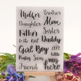 Family Member Stamp Set