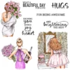 Fashion Girls Clear Stamps 00