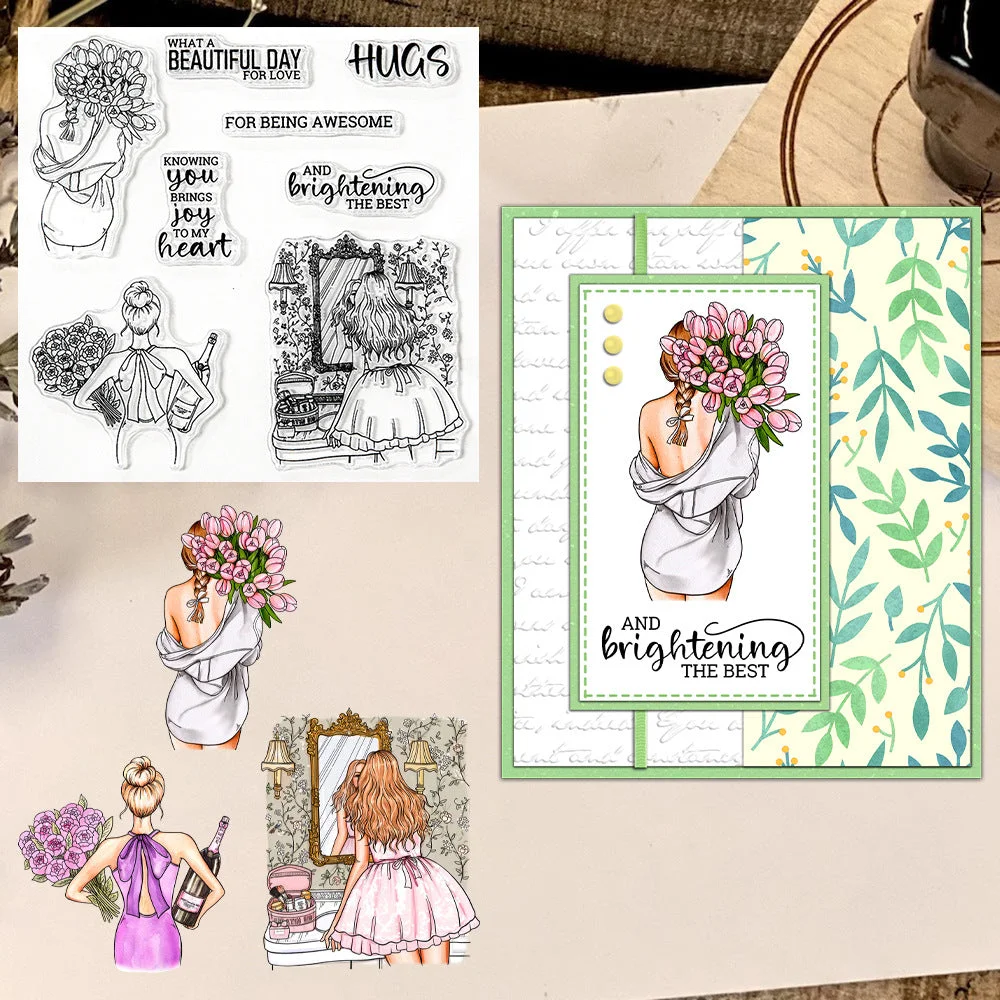 Fashion Girls Clear Stamps 01 Fashion Girls Clear Stamps 01