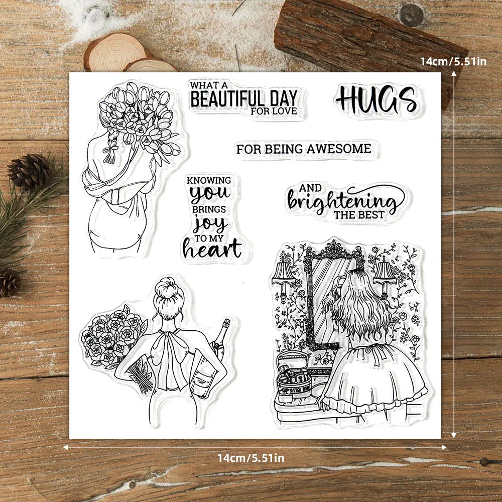 Fashion Girls Clear Stamps 02 Fashion Girls Clear Stamps 02