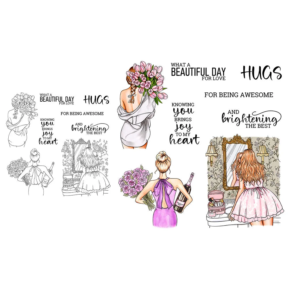 Fashion Girls Clear Stamps 03 Fashion Girls Clear Stamps 03