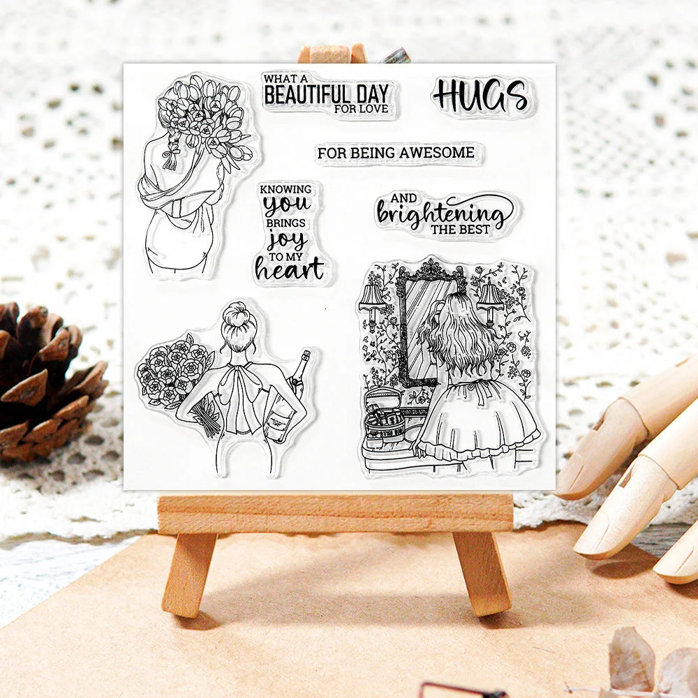 Fashion Girls Clear Stamps 05 Fashion Girls Clear Stamps 05