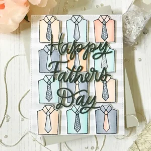 Fathers Day Letters main product photo | word metal cutting dies