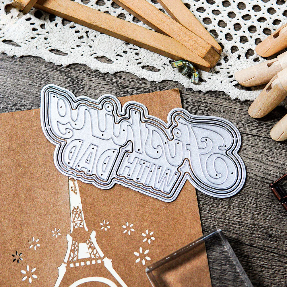 Fathers Day Theme Metal Cutting Dies 1 03 Fathers Day Theme Metal Cutting Dies 1 03