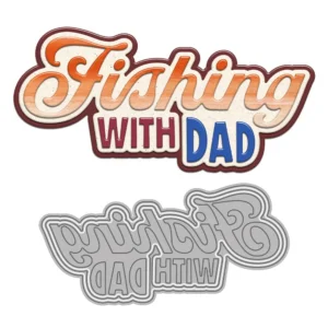 Sumflying Father's Day Theme Metal Cutting Dies Fathers Day Theme Metal Cutting Dies 1 05