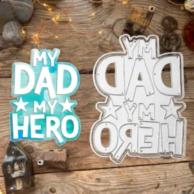 Sumflying Father's Day Words Metal Cutting Dies
