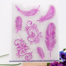 Feather Set Stamp Set