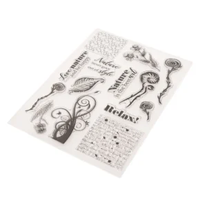 Ferns Stamp Set - packaging photo | clear stamp