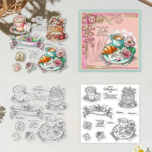 Festival Afternoon Tea Clear Stamps 01