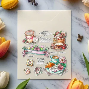Festival Afternoon Tea Clear Stamps 06
