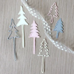 Sumflying Fir Tree Forest Metal Die Cuts - main product photo