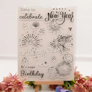 Fireworks Stamp Set - main product photo | clear stamp