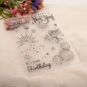Fireworks Stamp Set Fireworks Stamp Set - size chart | clear stamp