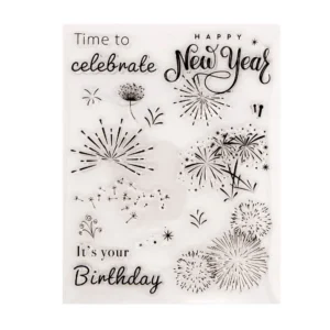 Fireworks Stamp Set Fireworks Stamp Set - packaging photo | clear stamp