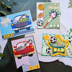 Sumflying Fishing Sports Car Trip Metal Cutting Dies